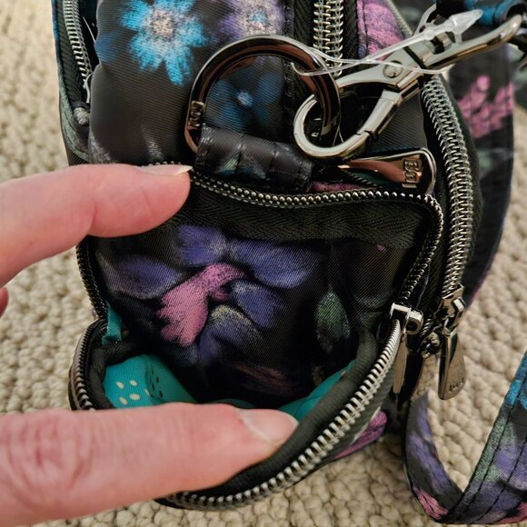 NWOT Lug Trolley Crossbody in Bloom Black - Picture 9 of 9